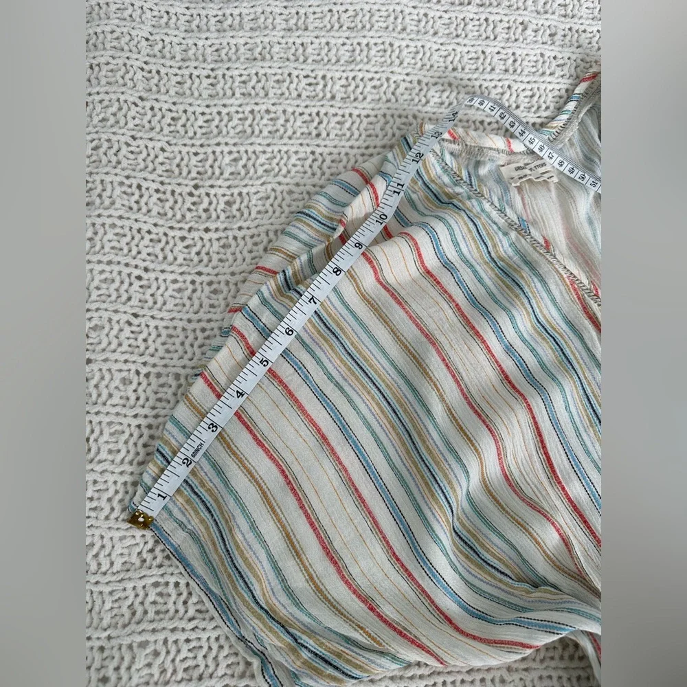 Urban Outfitters Short Sleeved Striped Romper - Picture 2 of 8